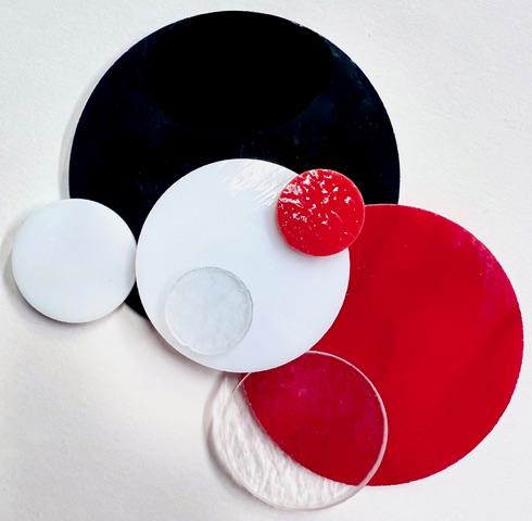 Fusible Glass Circles - 90 COE Round Discs for Glass Fusing Projects, Multiple Sizes