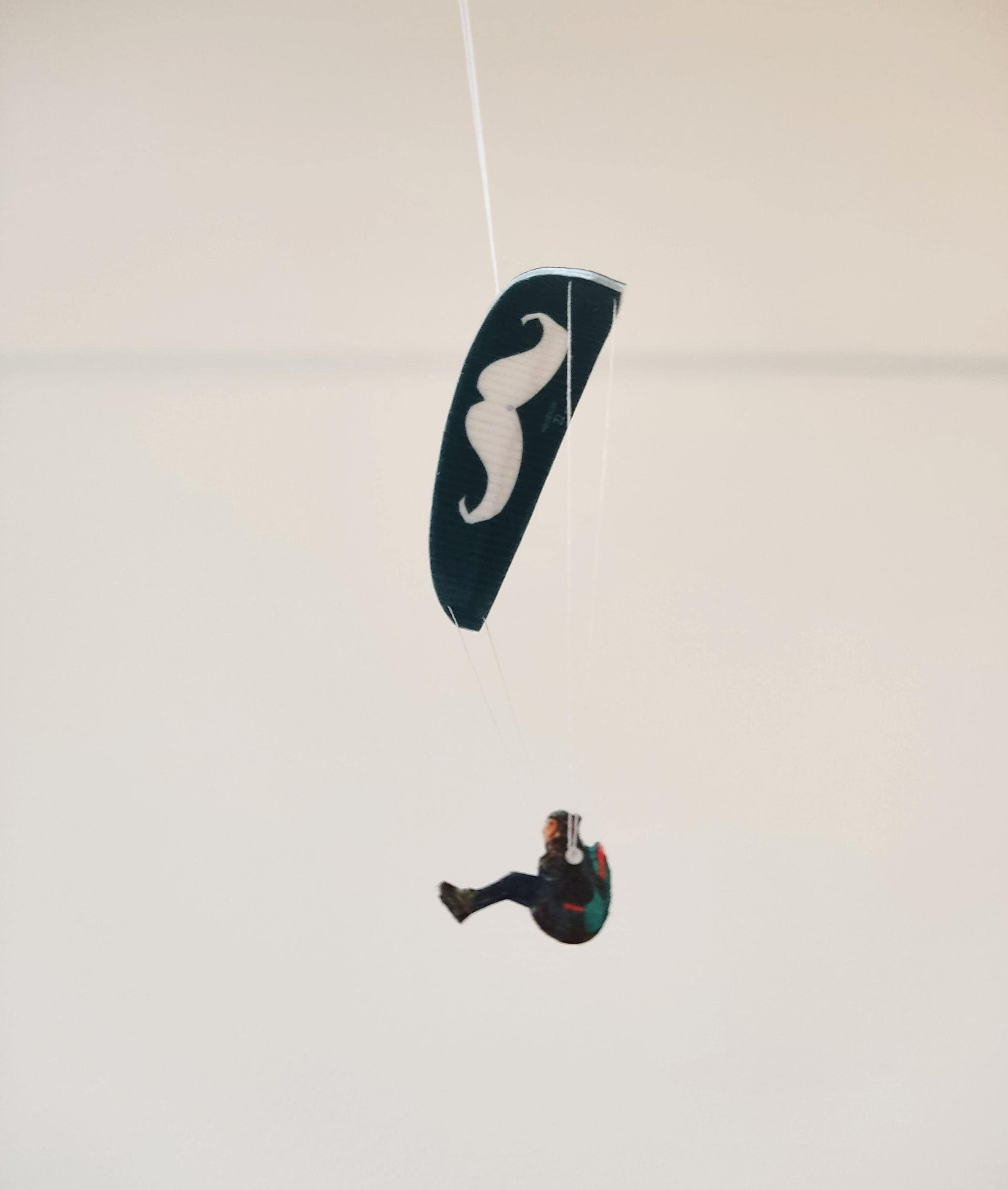 Felt Paraglider Hanging Ornament — Sky Lover Gift, Car Rearview Mirror & Room Decor 4 - MeasureMason Felt Paraglider Hanging Ornament — Sky Lover Gift, Car Rearview Mirror & Room Decor 4
