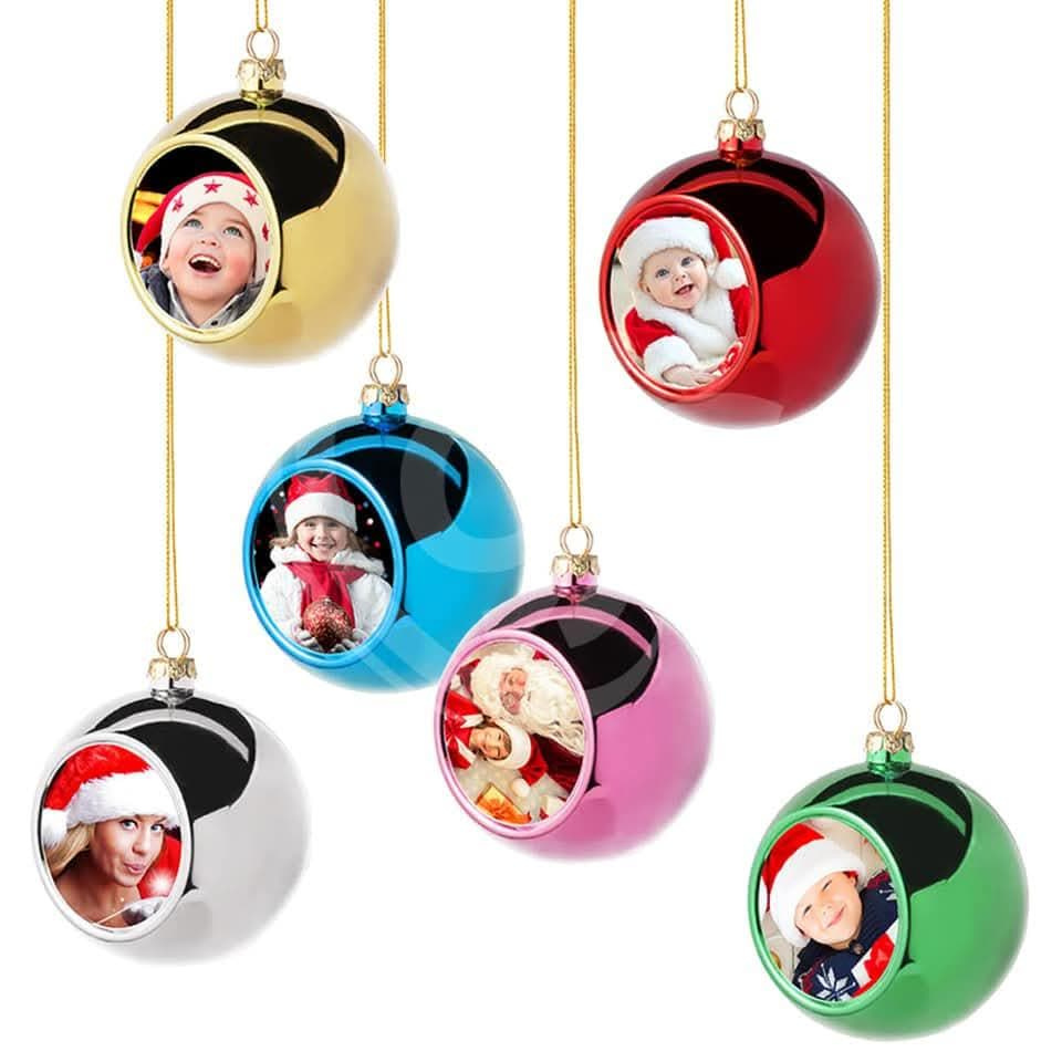Sublimation Ornament Blank - Large Plastic Shiny Ball for Heat Press DIY Christmas Crafts 1 - MeasureMason Sublimation Ornament Blank - Large Plastic Shiny Ball for Heat Press DIY Christmas Crafts 1