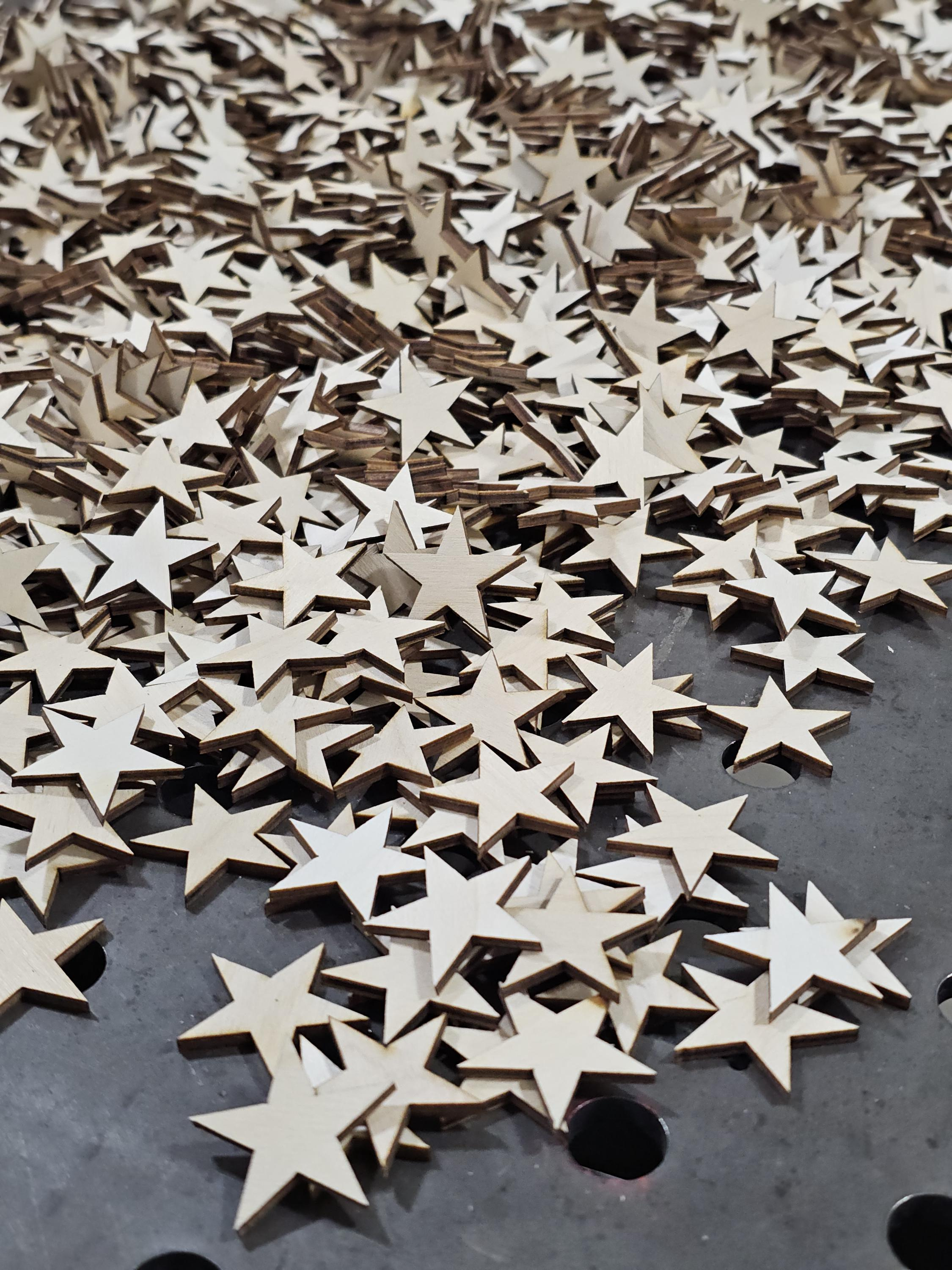 Wood Stars for Crafts, Wedding Decor, Flag Projects and Party Decorations Wood Stars for Crafts, Wedding Decor, Flag Projects and Party Decorations